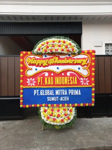 Papan Bunga Opening karang mekar