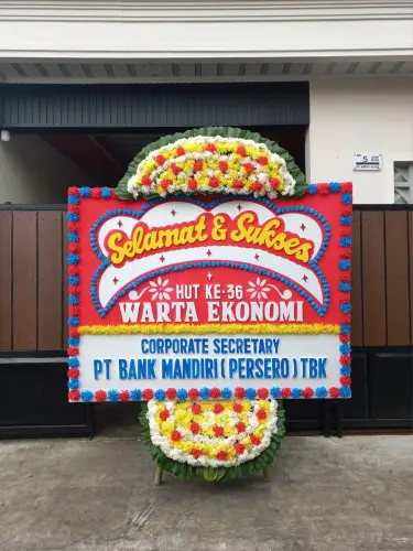 Papan Bunga Opening karang mekar