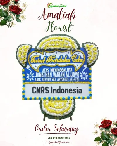 Papan Bunga Duka karang mekar